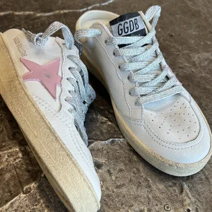 Golden Goose White Ballstar Sabot Nappa Upper Leather with